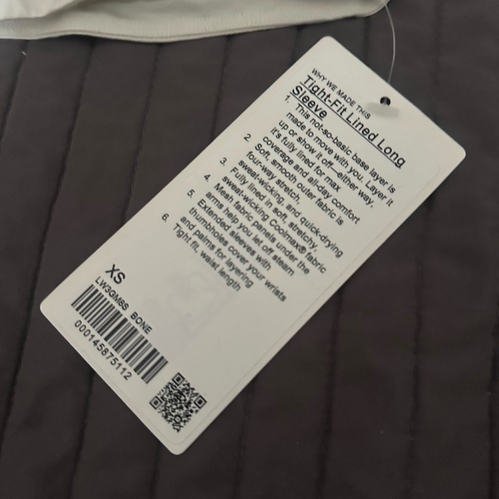 lululemon athletica White Long Sleeve Top - Picture 2 of 4